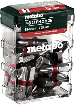 Бита Metabo PH&nbsp;2&nbsp;"SP" 25 шт (626715000)