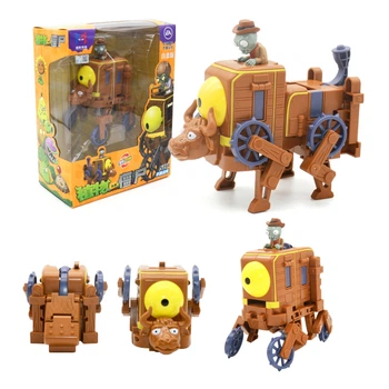 Игровой набор Plants vs Zombies В92 Сумасшедший Бик боевая машина Робот - Трансформер (Растения против зомби)