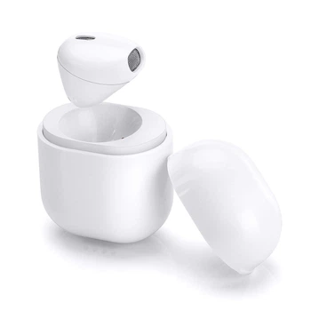 Бездротова гарнітура Bluetooth, навушник HBQ IP8 White (88361)