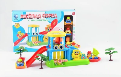 Паркинг веселая горка с машинками Huada Toys (520)