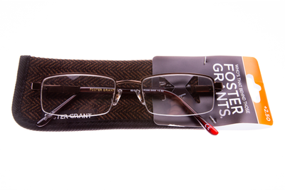 Очки для чтения + 2,50 Foster Grant темно коричневый-бронзовый US1-470167