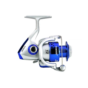 Катушка безынерционная для спиннинга yumoshi SA 2000 Silver-Blue