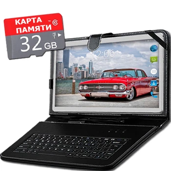 Планшет - телефон Hoozo X1001 Full HD 32Gb LTE Silver+ Чехол-клавиатура + Карта памяти 32GB