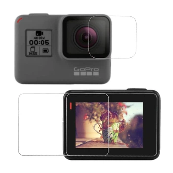 Захисна плівка для лінзи і дисплея GoPro HERO7, HERO6 та HERO5 Black Telesin GP-FLM-005