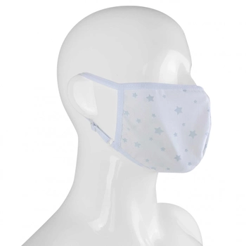 Многоразовая Защитная маска для лица NDS Питта Голубые звезды
