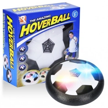Hoverball - Аэромяч для домашнего футбола Hover Ball Ховербол Черный обод LED
