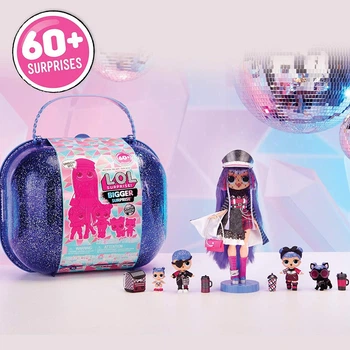 Игровой набор L.O.L. Surprise! O.M.G.Winter Disco Bigger Surprise с куклой OMG Shadow (421627) (B07R7XGBQ5)