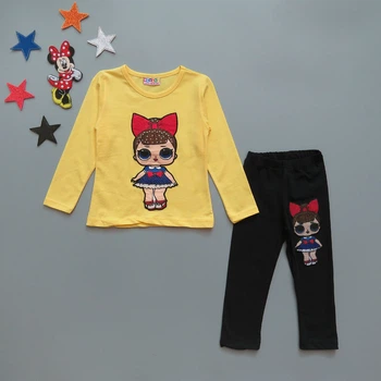 Костюм LOL Hacali kids для девочки 86-92 см Желтый с темно-синим 17741