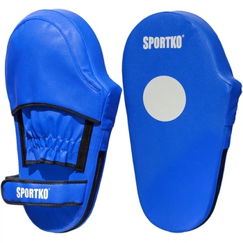 Лапы для кикбоксинга и единоборств SPORTKO синие