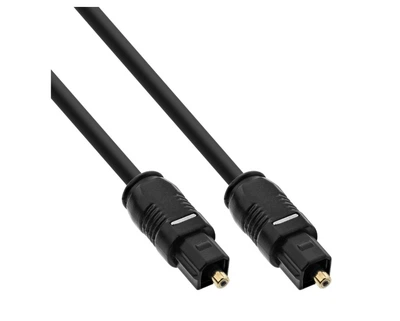 Кабель аудіо оптичний InLine Toslink 10.0m OpticalFiber D=2.2mm чорний(77.A8.9910)