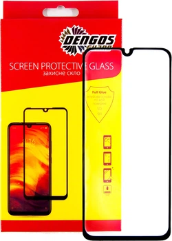 Защитное стекло для смартфона Samsung Galaxy A40 Dengos Black (TGFG-66)