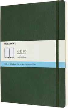 Записная книга Moleskine Classic 19 x 25 см 192 страницы в точку Миртовый Зелёный Мягкая обложка (8053853600080)