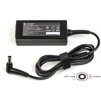 Блок питания PowerPlant for monitor LG 220V, 19V 25W 1.3A (6.5*4.4) with pin (LG25F6544)