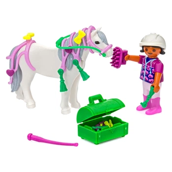 Конструктор Грумер с пони Херт Playmobil (6969)