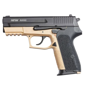 Пистолет сигнальный, стартовый Retay Glock G 17 (9мм, 14 зарядов), sand