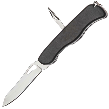 Нож складной, мультитул Partner (110мм, 4 функции), черный HH012014110B