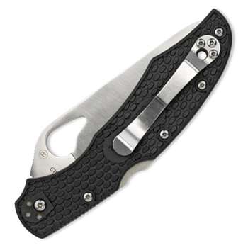 Ніж складаний Spyderco Byrd Cara Cara 2 полусеррейтор (довжина: 173мм, лезо: 73мм),FRN чорний