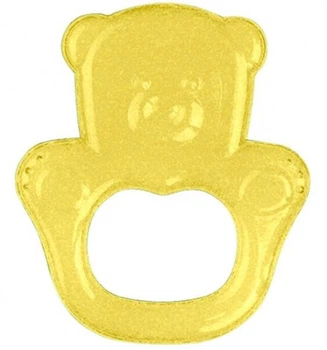 Прорезыватель BabyOno Мишка, желтый (1013)