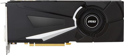 MSI PCI-Ex GeForce GTX 1080 Aero OC 8GB GDDR5X (256bit) (1632/10010) (DVI, HDMI, 3 x DisplayPort) (GTX 1080 AERO)