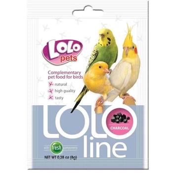 Вітаміни для папуг з вугіллям Lolo Pets 8 гр