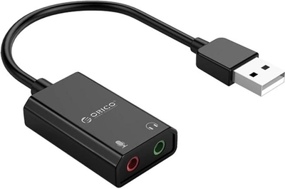 Звукова карта Orico USB Sound Card Adapter SKT2-BK Black (CA911455)
