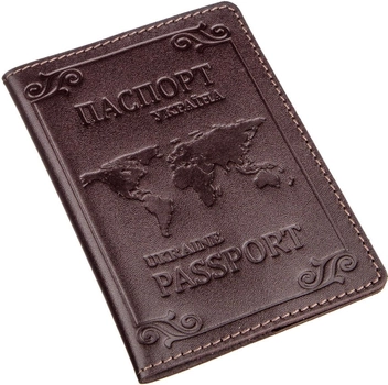 Обложка на паспорт Shvigel 13983 Коричневая
