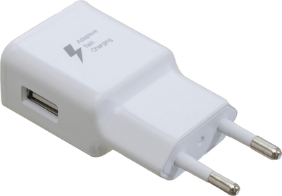 Мережевий зарядний пристрій Patron 1 x USB 2.0 2A White (PN-1USB-220V-W)