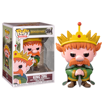 Фігурка Funko Pop Фанко Поп Розчарування Король Зог Disenchantment King Zøg 10 см Cartoon D KZ 594