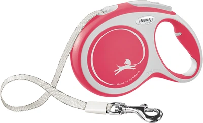 Smycz automatyczna FLEXI New Comfort L 8m czerwona (4000498043806)