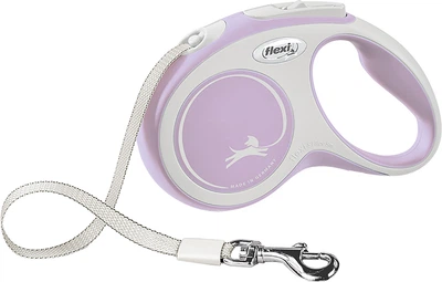 Smycz taśmowa Flexi New Comfort S 5 m Liliowa (600.7803)