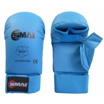 Накладки (перчатки) для карате Smai WKF SM P101-B синий размер M