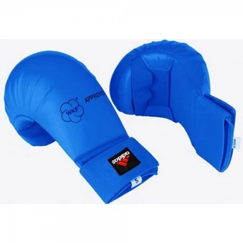 Накладки (перчатки) для карате Adidas WKF AD-611-11Z-BL синий размер L
