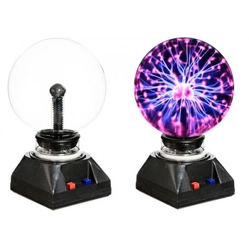 Плазменный шар молния Plasma ball TOPA светильник 15 см