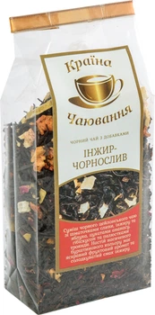 Чай черный с добавками рассыпной Країна Чаювання Инжир-чернослив 100 г (4820230050455)