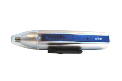 Триммер для стрижки волос Brown mp-300 модель 2 в 1, trimmer для носа ушей бороды (1000186-Gray-0)