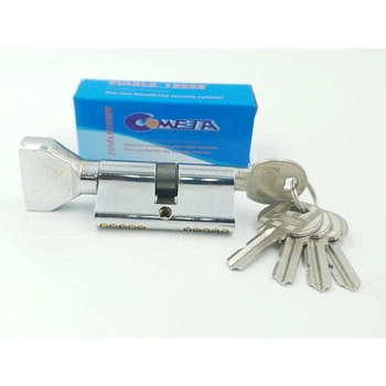 Цилиндры для дверных замков Cometa 60 (30+30) CP NORMAL KEYS--KNOB