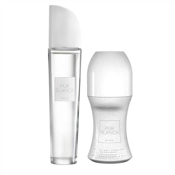 Женский парфюмерный набор Avon Pur Blanca (туалетная вода 50 мл и дезодорант-антипреспирант 50 мл)