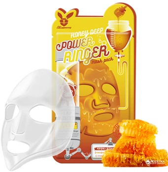 Лифтинг-Маска Медовая ELIZAVECCA Honey Deep Power Ringer Mask Pack, 23 мл