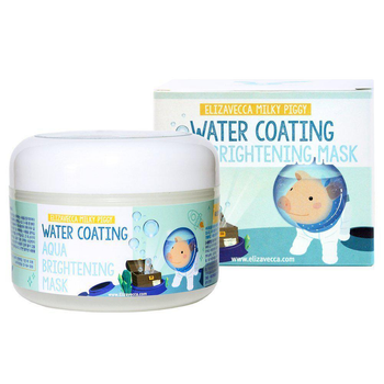 Маска Ночная Увлажняющая ELIZAVECCA Milky Piggy Water Coating Aqua Brightening Mask, 100 мл