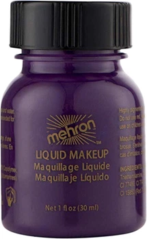 Жидкий грим Mehron Liquid Makeup Purple 30 мл (111C-P-1) (764294511078)