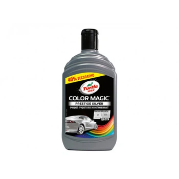 Цветообогащенный полироль Color Magic Extra Fill Turtle Wax серебро