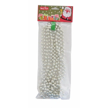 Бусы новогодние Yes Fun 8ммx3м серебряный (972691)