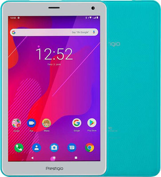 Планшетный ПК Prestigio Q Pro 4G Mint (PMT4238_4G_D_MT); 8" (1280x800) IPS / Spreadtrum SC9832E / ОЗУ 2 ГБ / 16 ГБ встроенной + microSD до 128 ГБ / камера 2 Мп + 0.3 Мп / 4G (LTE) / Wi-Fi, Bluetooth / GPS / Android 9.0 (Pie) / 209 х 125 x 9.8 мм, 351 г /