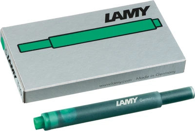 Набір картриджів Lamy T10 Зелених 5 шт. (4014519114789)