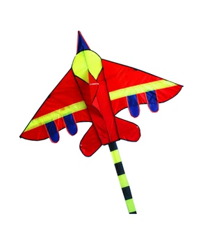 Повітряний змій Літак Червоний Fortune Kite 145х98 см (1411)