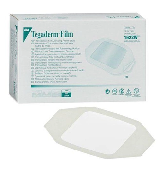 Пластир прозорий Tegaderm для фіксації сенсора 3M Health Care FreeStyle Libre 10*12 см