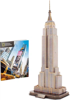 Puzzle 3D CubicFun National Geographic Empire State Building (DS0977h) (6944588209773)