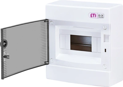 Навісний розподільний щит ETI ECT-8PT 8 модулів IP40 1101000