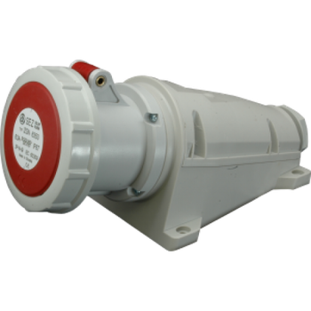 Розетка силова настінна IP67 SEZ 63A 3P+N+PE 400V IZGN 6353 (стаціонарна)