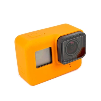 Силіконовий чохол для GoPro HERO7, HERO6 та HERO5 без рамки SHOOT XTGP347O Оранжевий